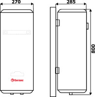 Водонагреватель Thermex Ultra Slim IU 30 V