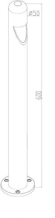 Наземный светильник Hagen O423FL-L5GF Maytoni