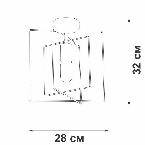 Потолочный светильник V3793-8/1PL Vitaluce