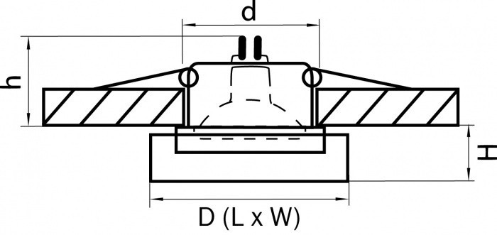 Точечный светильник Lei mini 006137 Lightstar