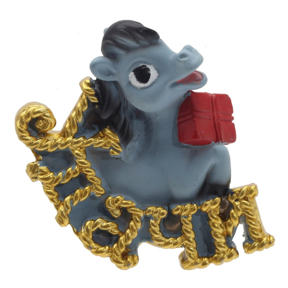 Магнит "Лошадка", L5 W2 H5,5 см, 4в.