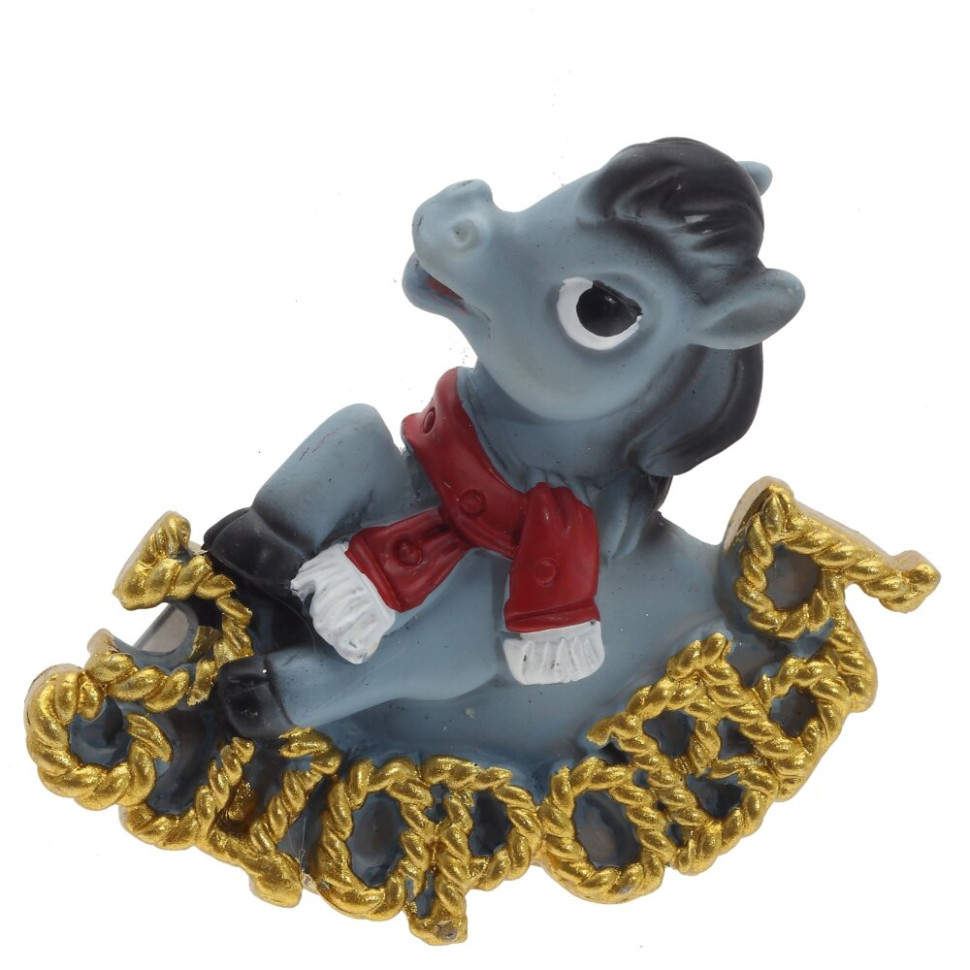 Магнит "Лошадка", L5 W2 H5,5 см, 4в.