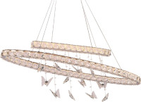 Подвесной светильник 8120 8120/120 oval chrome Newport