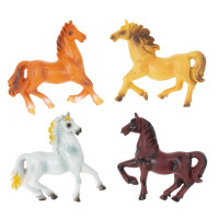 Магнит "Лошадка", L7,5 W1 H7 см, 4в.