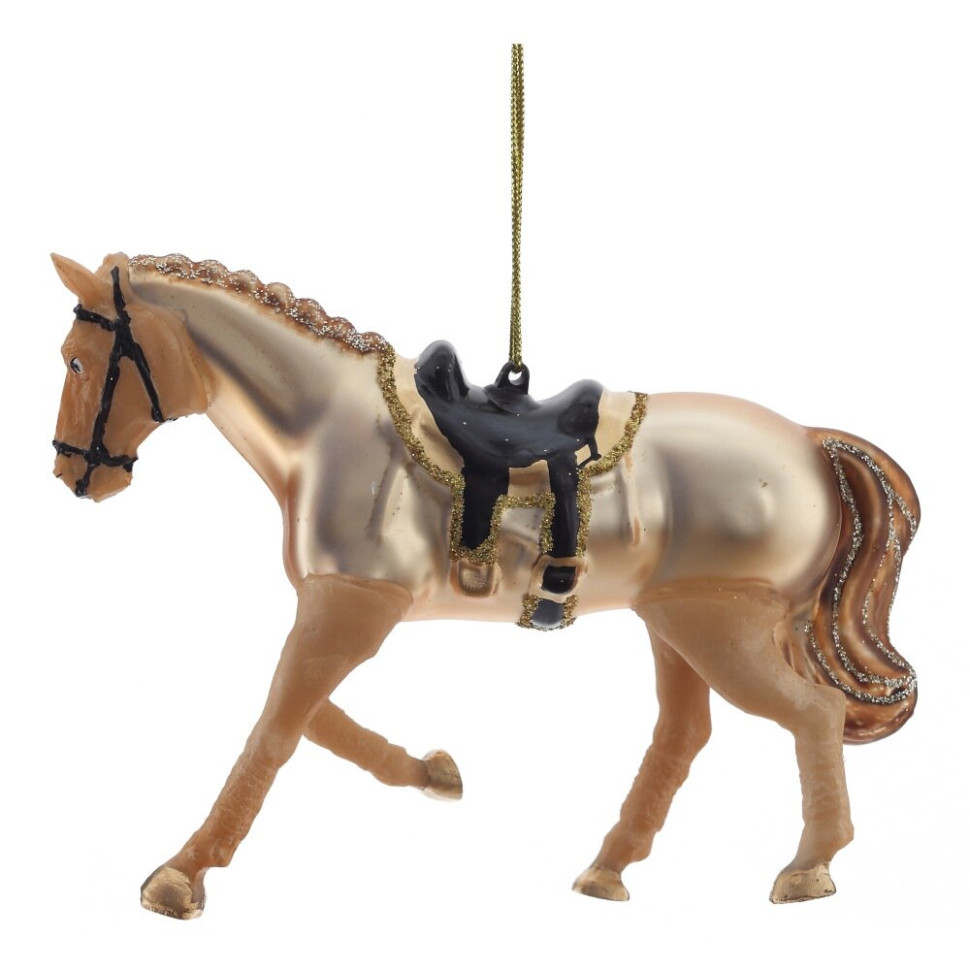 Украшение новогоднее "Лошадь", L12 W3 H9 см