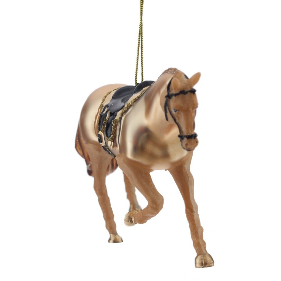 Украшение новогоднее "Лошадь", L12 W3 H9 см