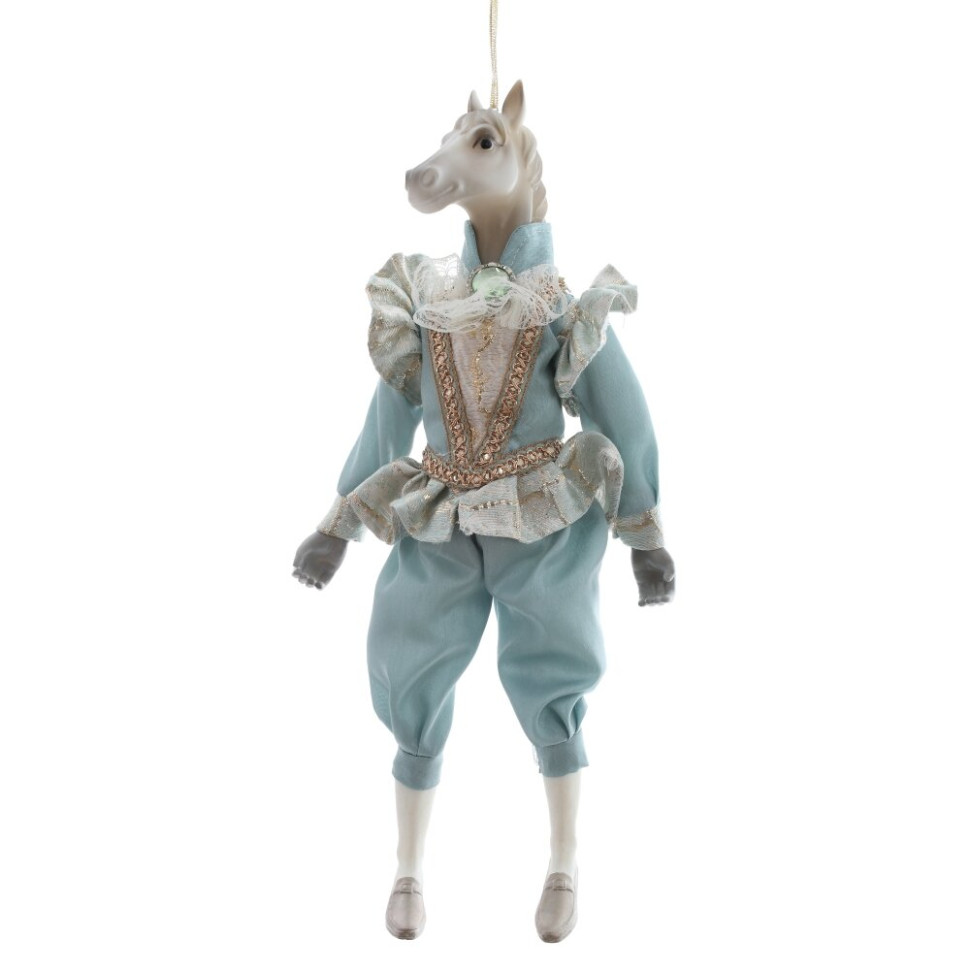 Игрушка набивная подвес "Лошадь" , L13 W10 H37 см (полка 23 см.)