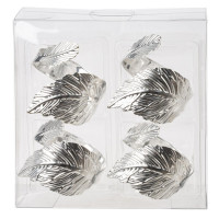 Набор из 4-х колец для салфеток, L11 W4,5 H11 см