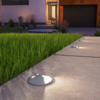 Встраиваемый светильник уличный Step 3 MRL LED 1104 алюминий Elektrostandard