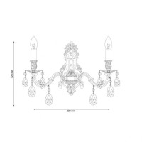 Бра Lucia Tucci Firenze W141.2 Cream White Бра Lucia Tucci Firenze W141.2 Cream White