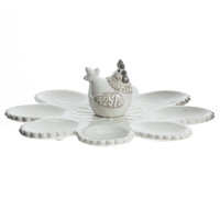 Тарелка для 8-ми яиц, L22 W22 H6,5 см