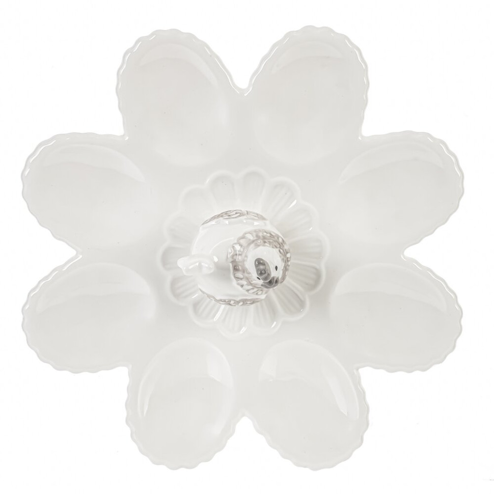 Тарелка для 8-ми яиц, L22 W22 H6,5 см