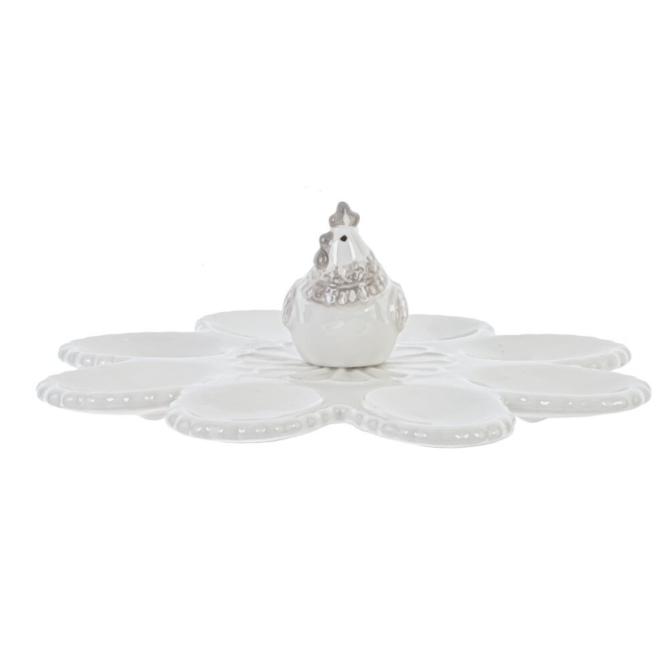 Тарелка для 8-ми яиц, L22 W22 H6,5 см