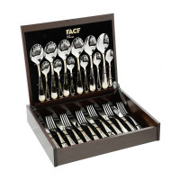 Набор столовых приборов на 6/24пред."CROISE" голд/плат Набор столовых приборов на 6/24пред."CROISE" голд/плат