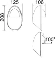 Архитектурная подсветка EGGO W6160 Gr Oasis Light