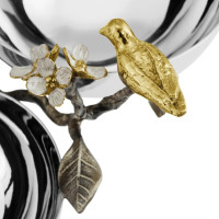 Менажница Michael Aram "Lovebirds", 2 секции, 24х21 см