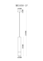 Подвесной светильник Klara MR1050-1P MyFar