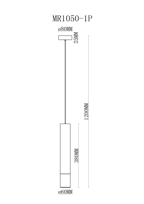 Подвесной светильник Klara MR1050-1P MyFar