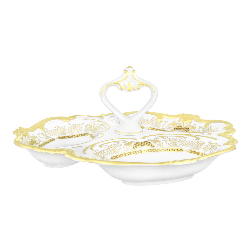 Менажница 31см."Симфония золотая"