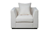 Кресло Roberto рогожка кремовое Кресло Roberto рогожка кремовое