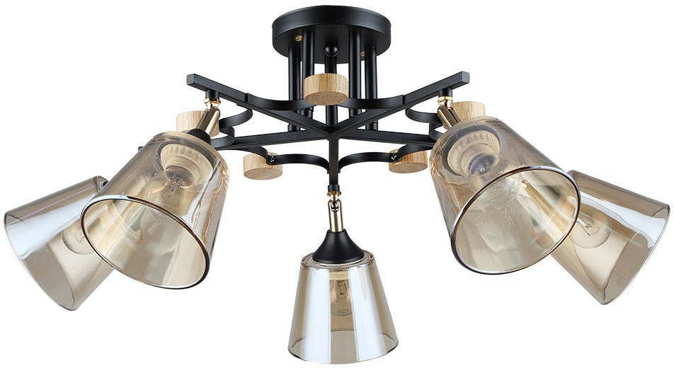 Потолочная люстра Glassy A5078PL-5BK Arte Lamp