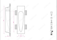 Подсветка для лестниц и ступеней SUBRA SN 026MRR Stellanova Подсветка для лестниц и ступеней SUBRA SN 026MRR Stellanova