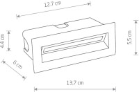 Встраиваемый светильник уличный Bay Led 8165 Nowodvorski