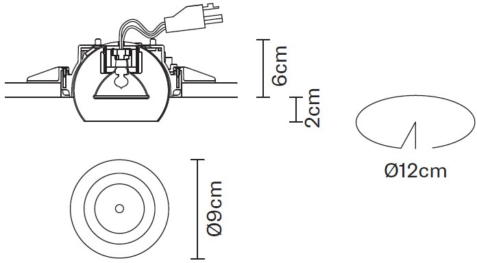 Точечный светильник Tools F19F4101 Fabbian
