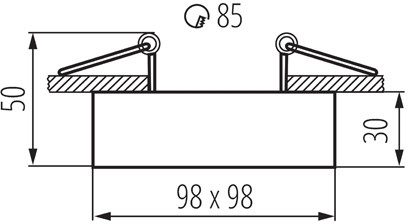 Точечный светильник MINI 28780 Kanlux