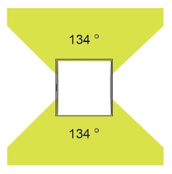 Настенный светильник уличный  W1838S-LED Gr Oasis Light