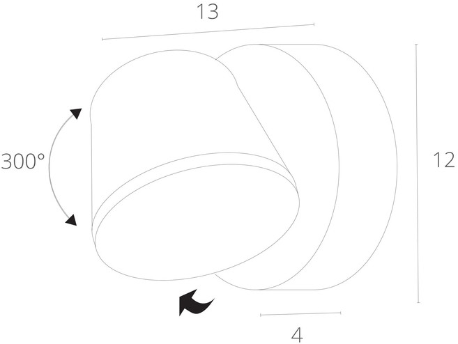 Настенный светильник уличный Chico A2212AL-1WH Arte Lamp