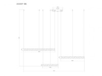 Подвесной светодиодный светильник Arte Lamp Shine A2222SP-3BK