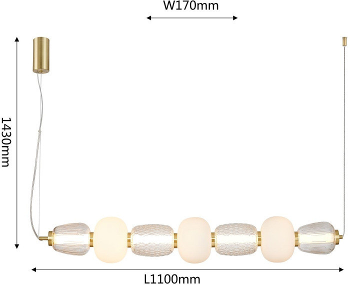 Подвесной светильник Bella 4057-3P Favourite
