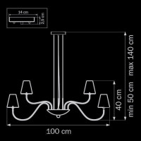 Подвесная люстра Lightstar Diafano 758164