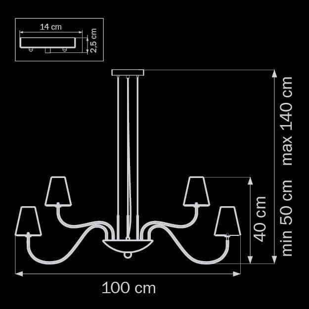 Подвесная люстра Lightstar Diafano 758164