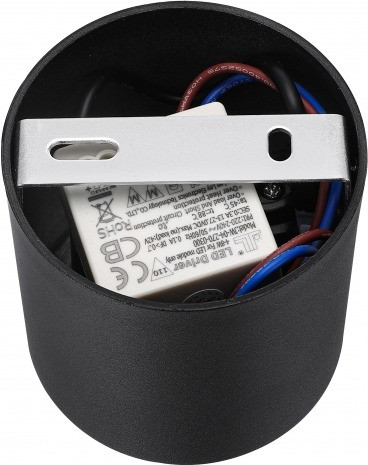 Точечный светильник Metrica 108-7W-D80-3000K-24DG-BK iLedex