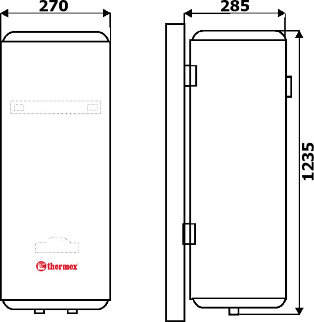 Водонагреватель Thermex Ultra Slim IU 50 V
