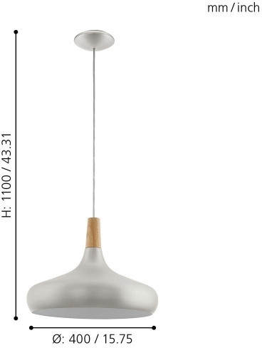 Подвесной светильник Sabinar 96986 Eglo