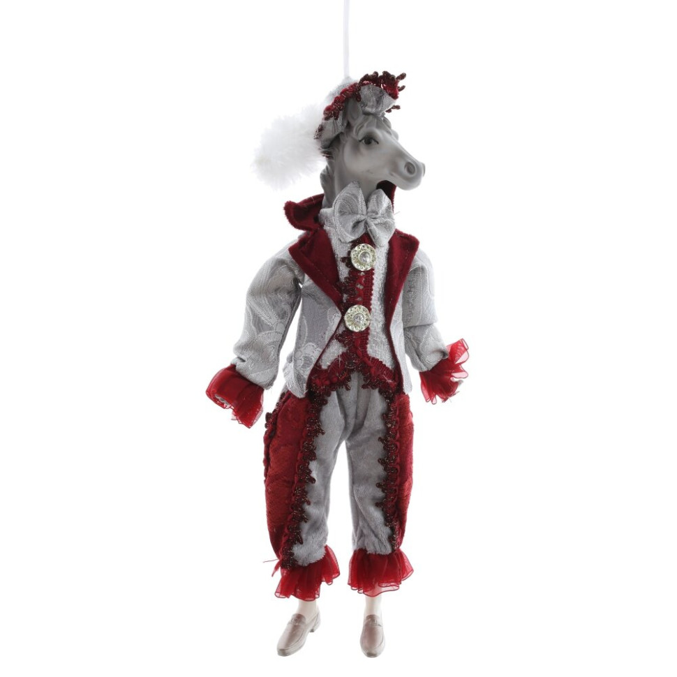 Игрушка набивная подвес "Лошадь", L13 W10 H37 см (полка 23 см.)