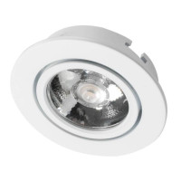 Мебельный светодиодный светильник Arlight LTM-R65WH 5W Warm White 10deg 020768 Мебельный светодиодный светильник Arlight LTM-R65WH 5W Warm White 10deg 020768