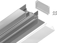 Профиль для светодиодной ленты Illumination GP4000AL Ambrella