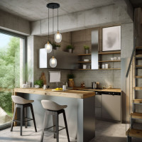 Подвесной светильник Spritz 70216/3 латунь Eurosvet