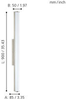 Настенный светильник Calnova 94717 Eglo