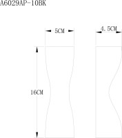 Настенный светильник Chertan A6029AP-10BK Arte Lamp