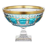 Ваза для фруктов н/н 26см."Антик Бирюза"