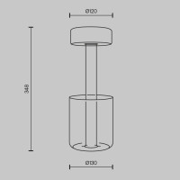 Интерьерная настольная лампа AI Collaboration MOD229TL-L3B3K3 Maytoni