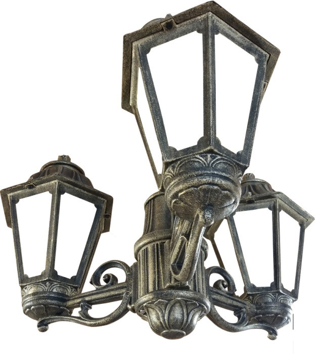 Уличный светильник подвесной Anna E22.120.S30.BYF1R Fumagalli