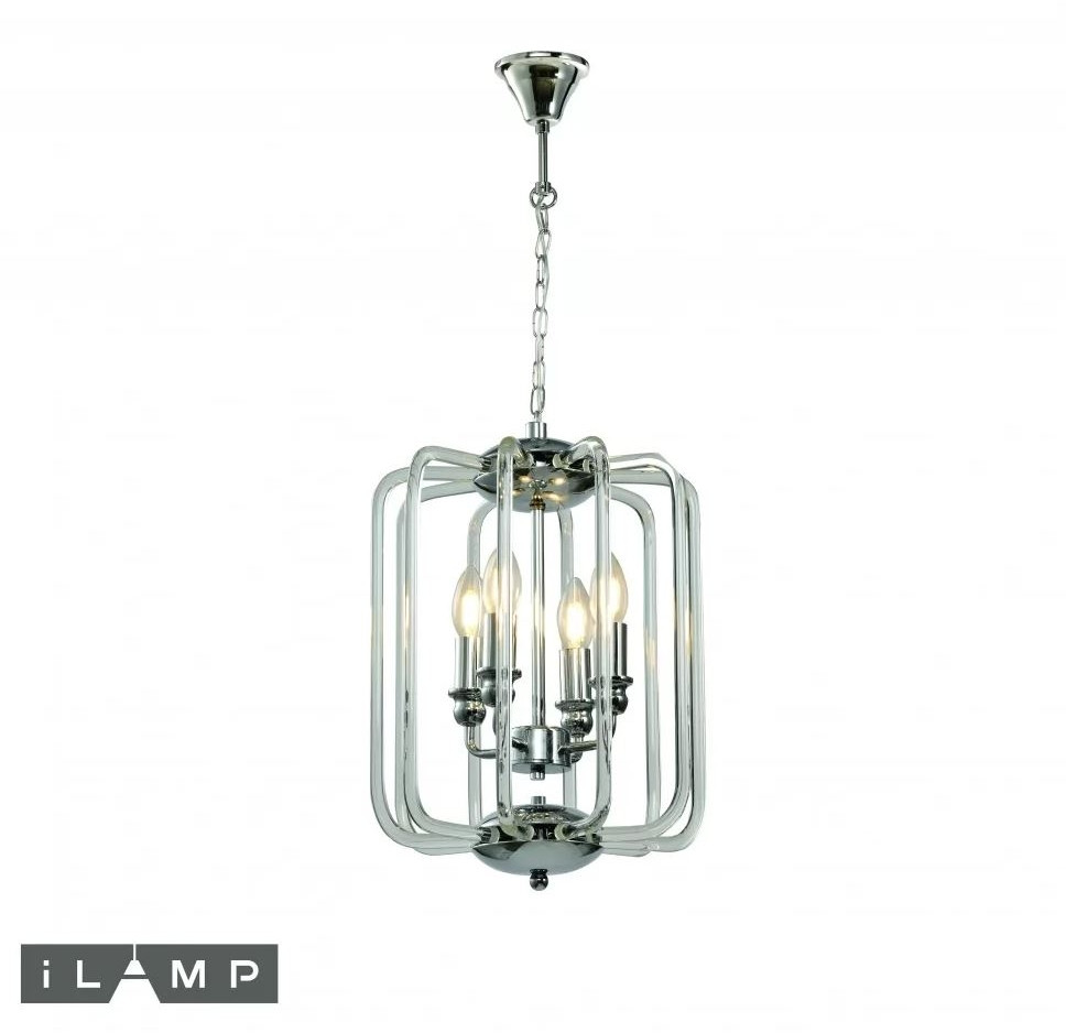 Подвесная люстра Mono P2481-4 CR iLamp