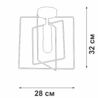 Потолочный светильник V3793-0/1PL Vitaluce