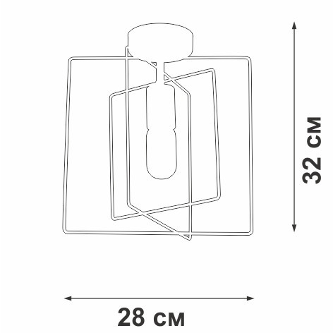 Потолочный светильник V3793-0/1PL Vitaluce